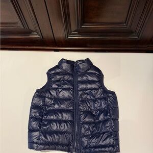 Primary Dark Blue Kids Puffer Vest